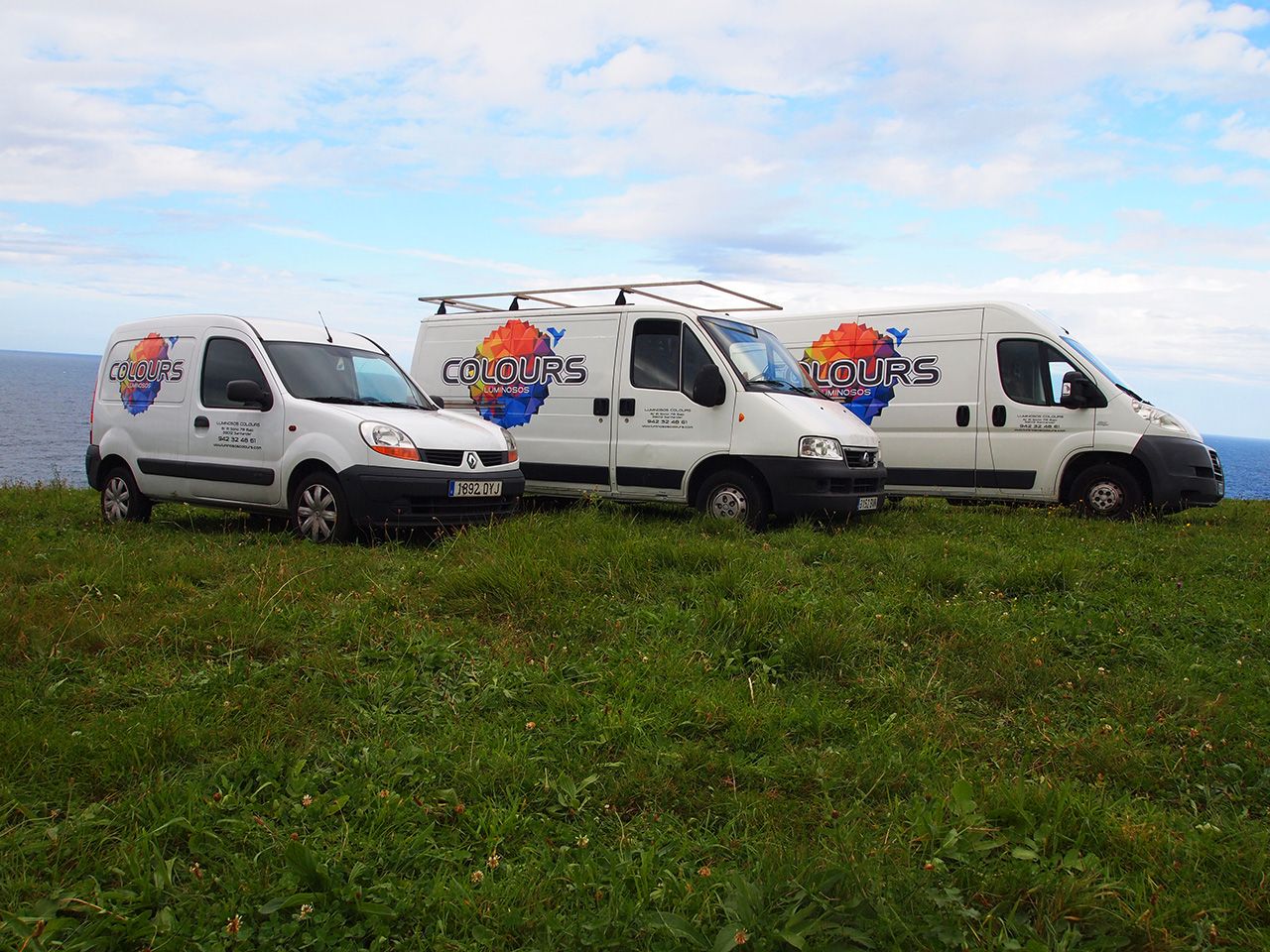 Rotulación para flota de vehículos de empresa en Cantabria